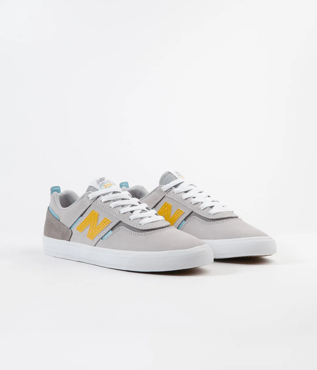 New Balance Numeric 306 Jamie Foy Shoes - Grey / Yellow