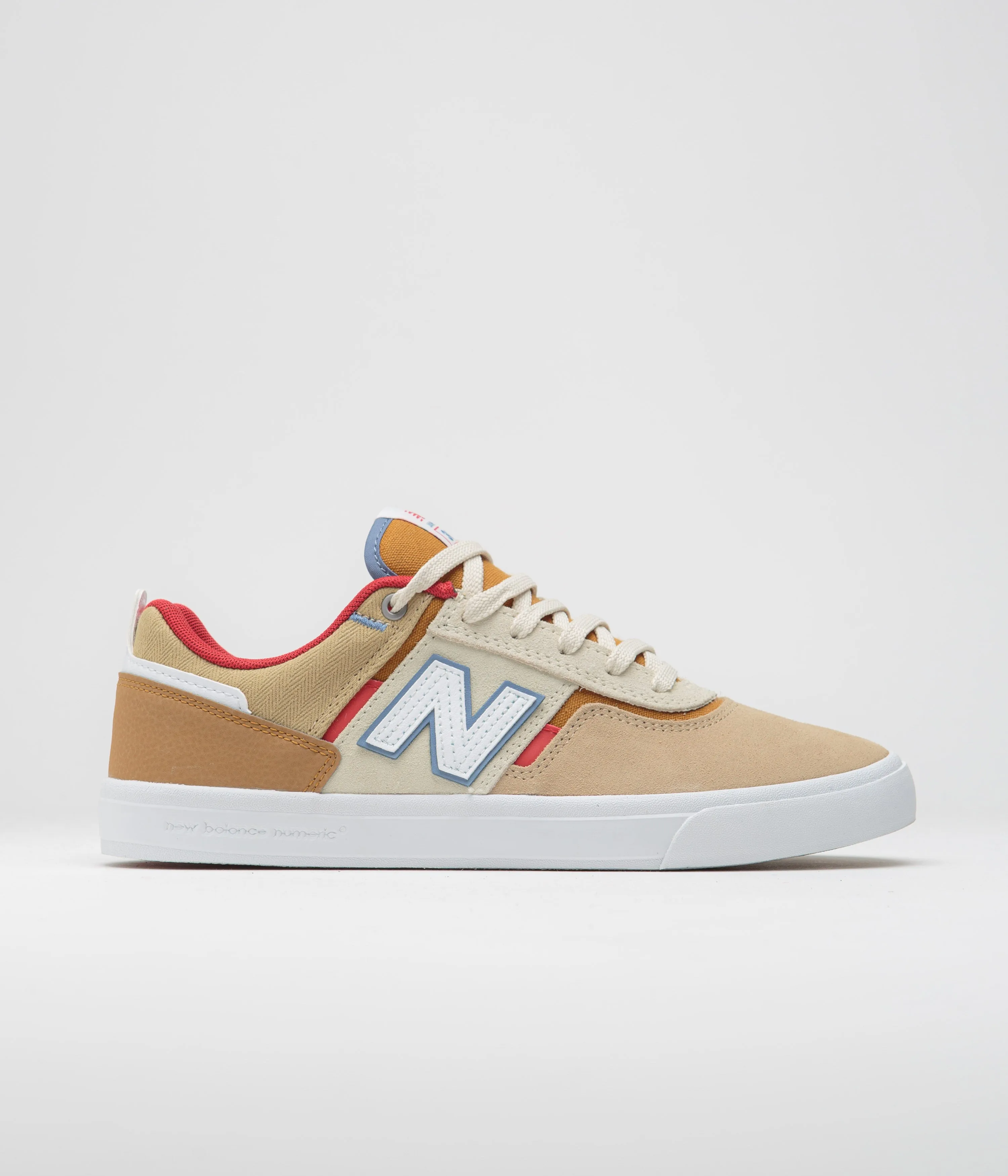 New Balance Numeric 306 Jamie Foy Shoes - Tan / Red