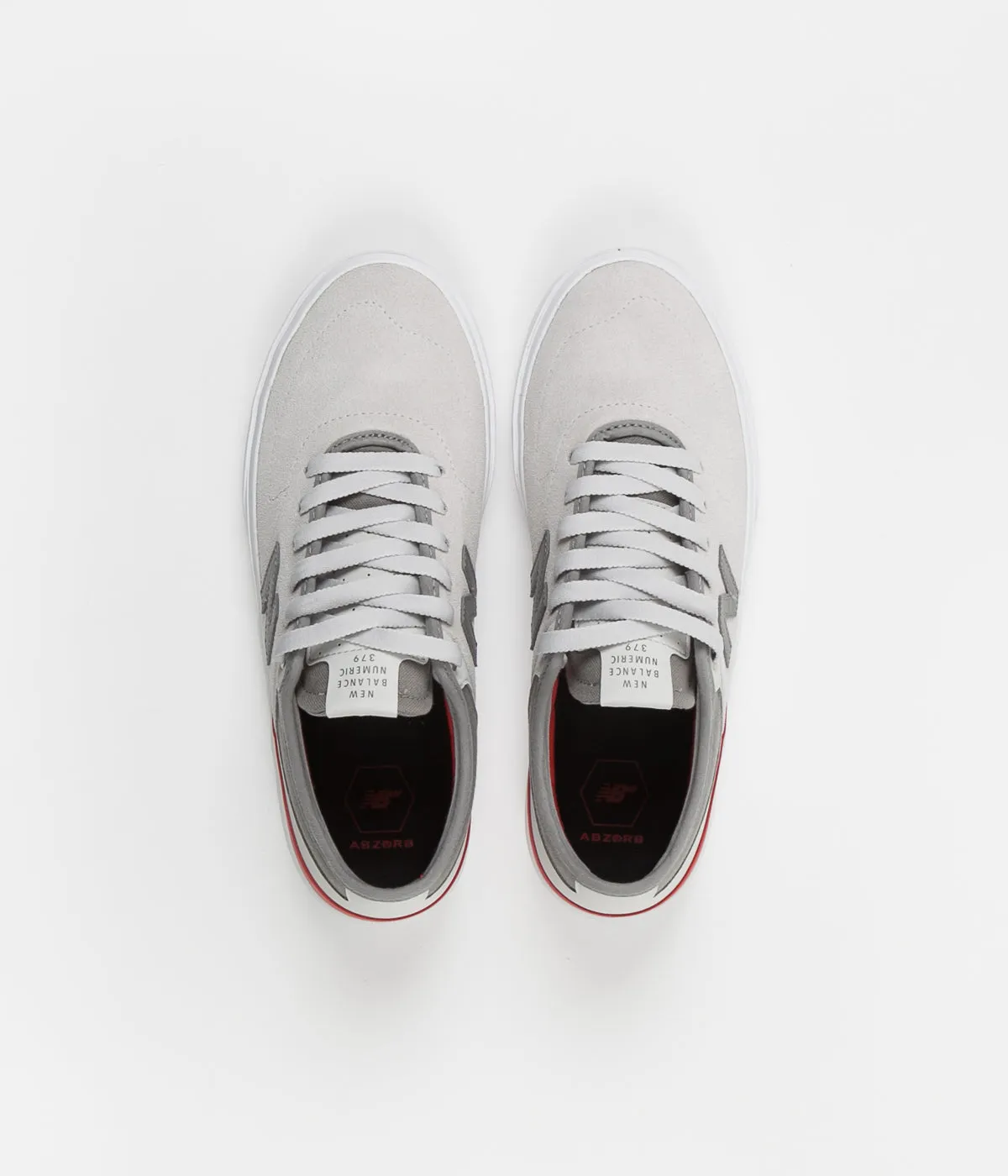 New Balance Numeric 379 Shoes - Grey / Red