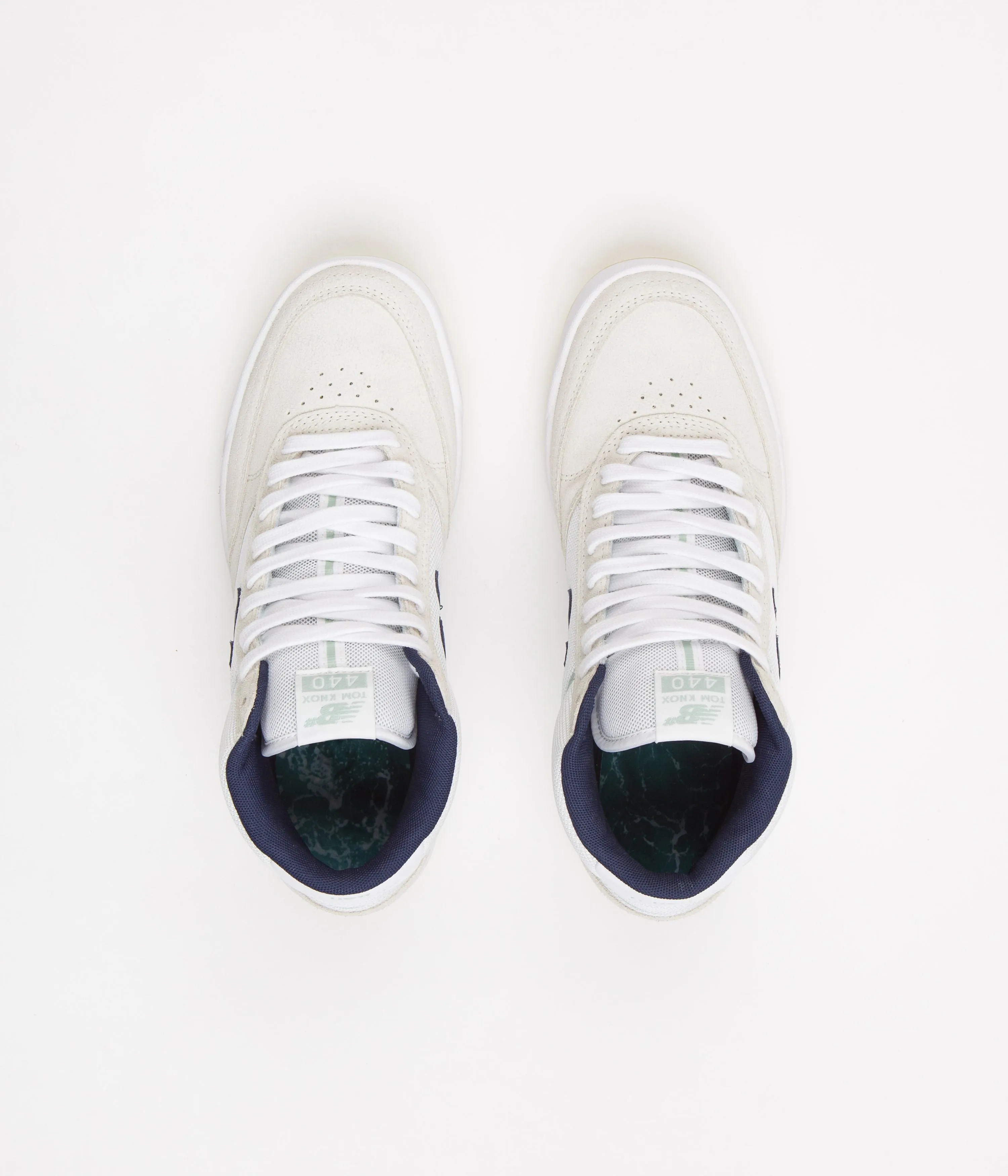 New Balance Numeric 440 Hi Tom Knox Shoes - White / Navy