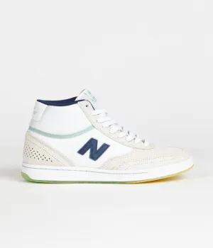 New Balance Numeric 440 Hi Tom Knox Shoes - White / Navy