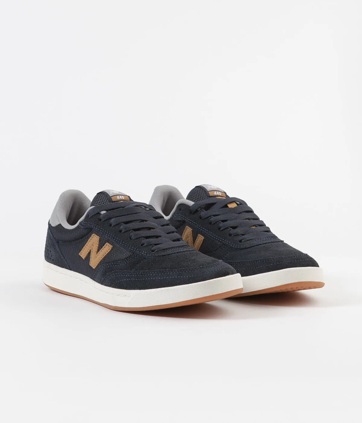 New Balance Numeric 440 Shoes - Navy / Brown