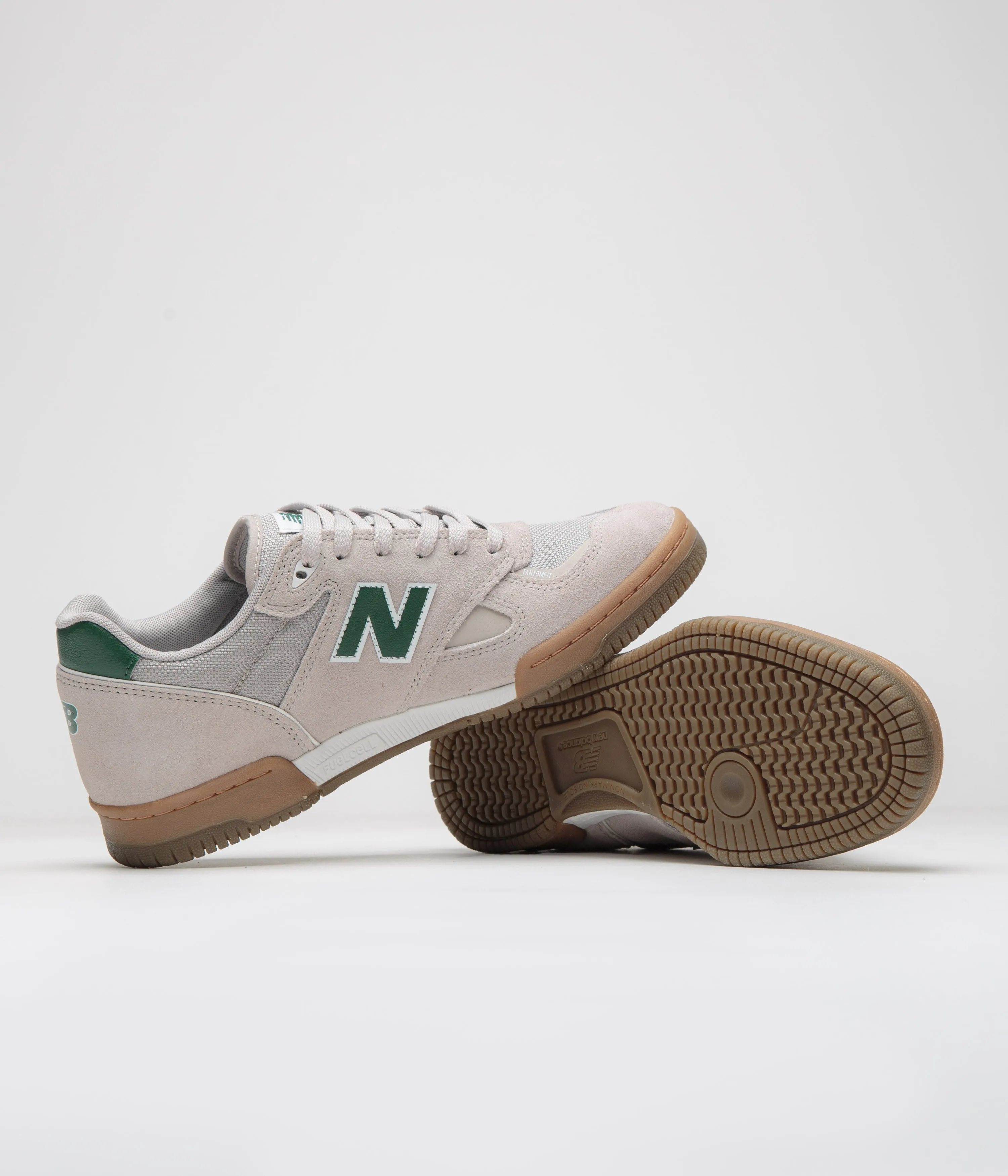 New Balance Numeric 600 Tom Knox Shoes - Sea Salt / Gum