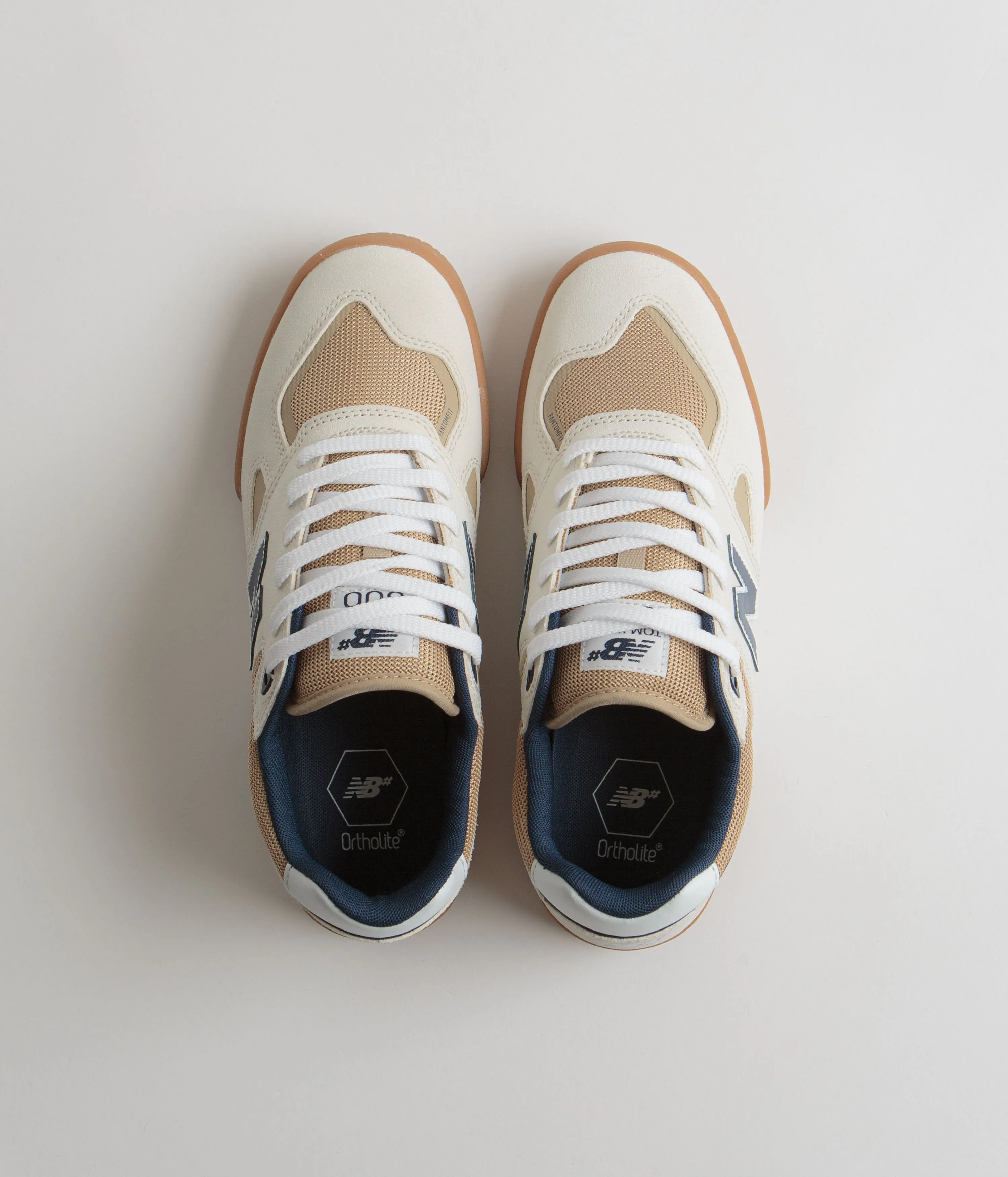 New Balance Numeric 600 Tom Knox Shoes - Sea Salt