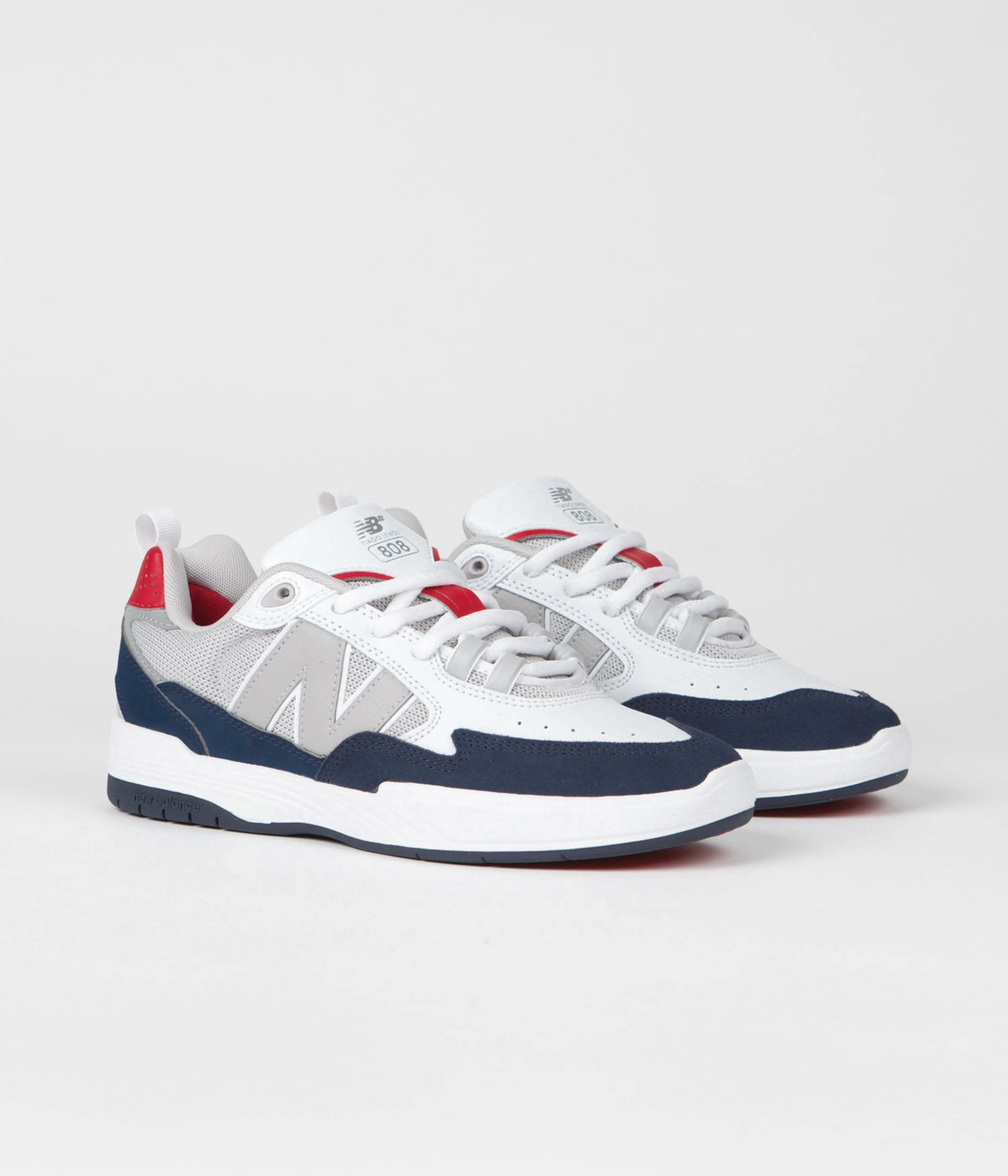 New Balance Numeric 808 Tiago Lemos Shoes - White / Navy