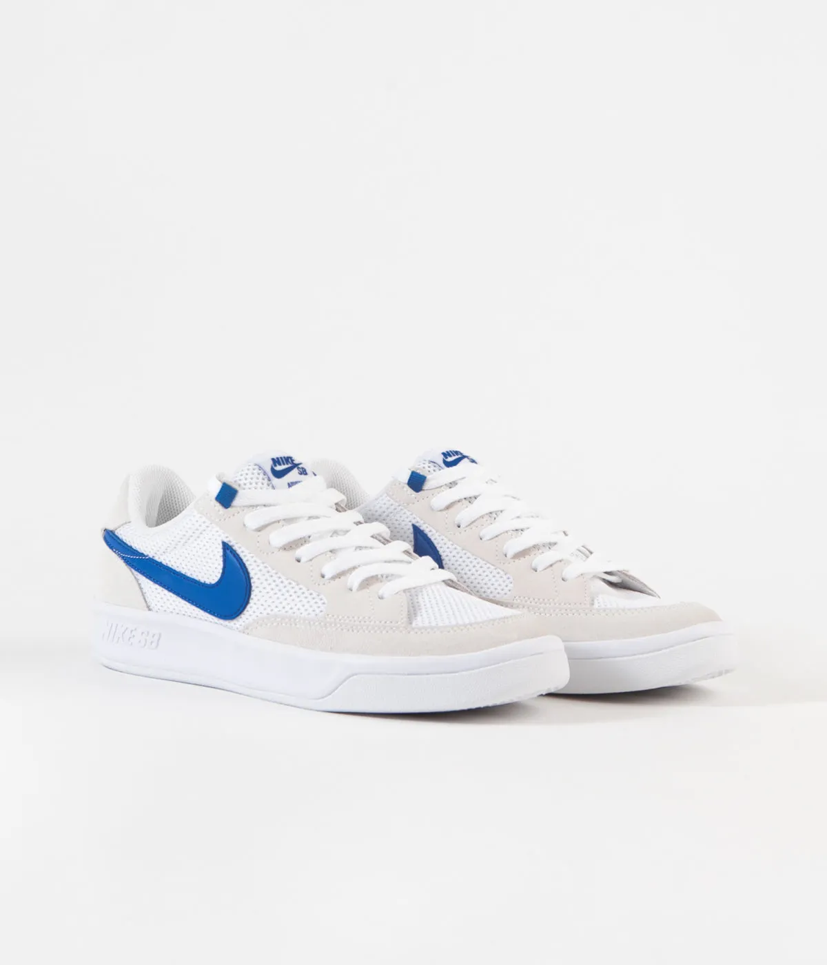 Nike SB Adversary Shoes - White / Photo Blue - White - White