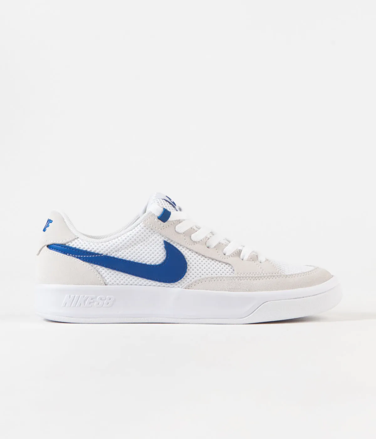 Nike SB Adversary Shoes - White / Photo Blue - White - White