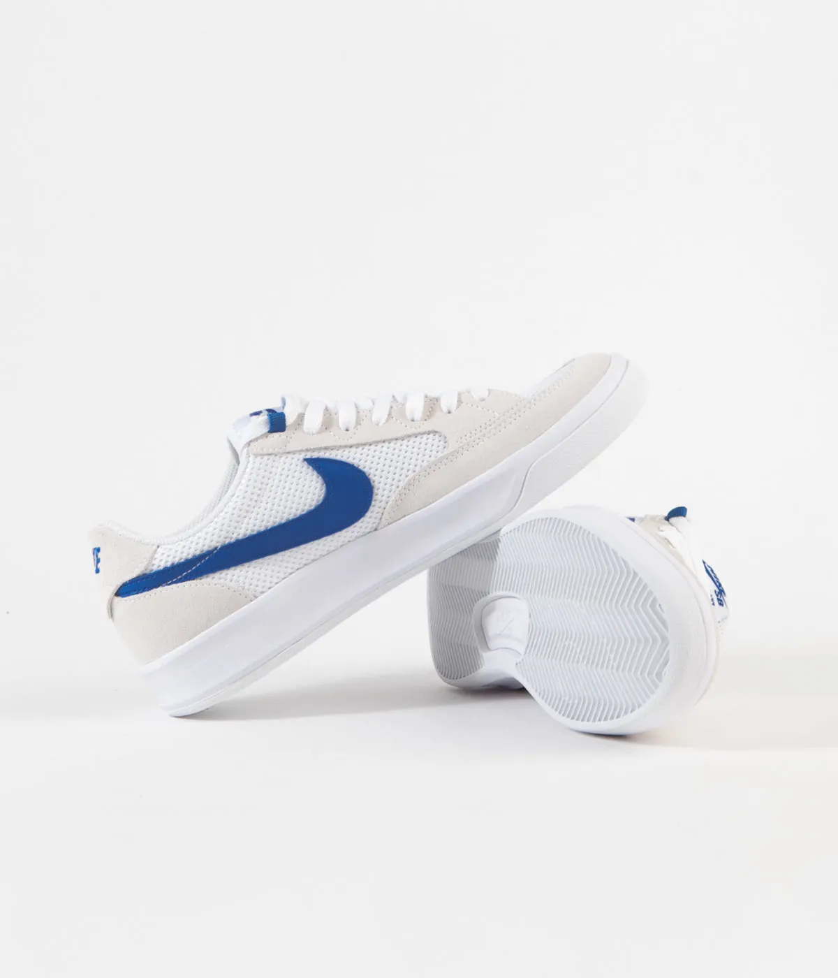 Nike SB Adversary Shoes - White / Photo Blue - White - White