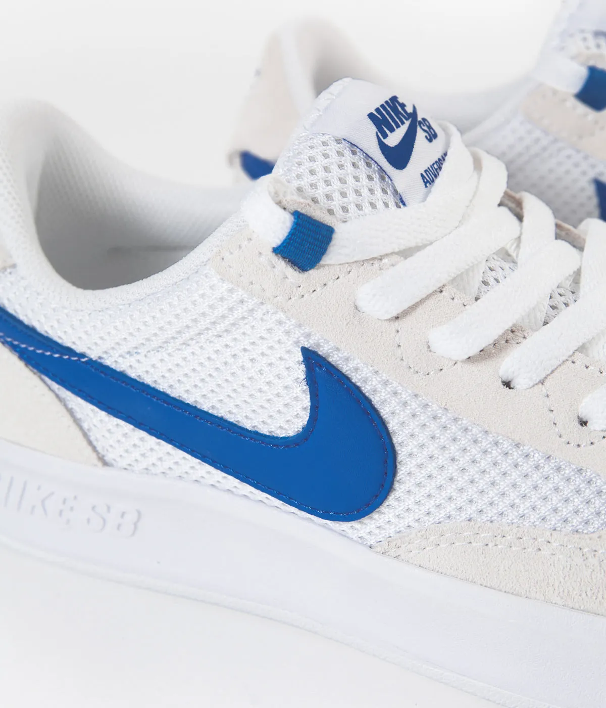 Nike SB Adversary Shoes - White / Photo Blue - White - White