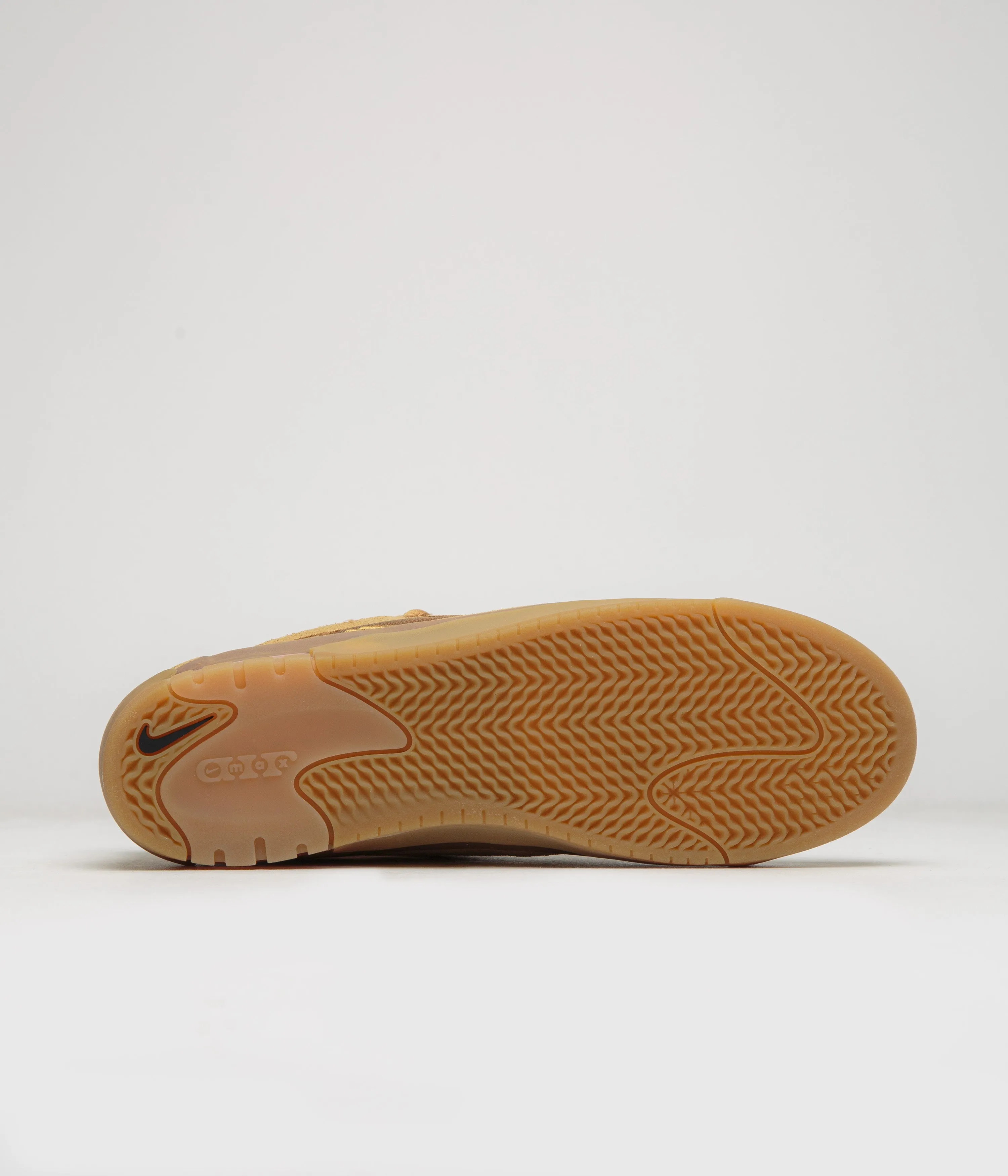 Nike SB Air Max Ishod Shoes - Flax / Wheat - Flax - Safety Orange