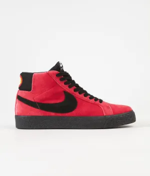 Nike SB Orange Label Blazer Mid 'Kevin Bradley' Shoes - University Red / Black