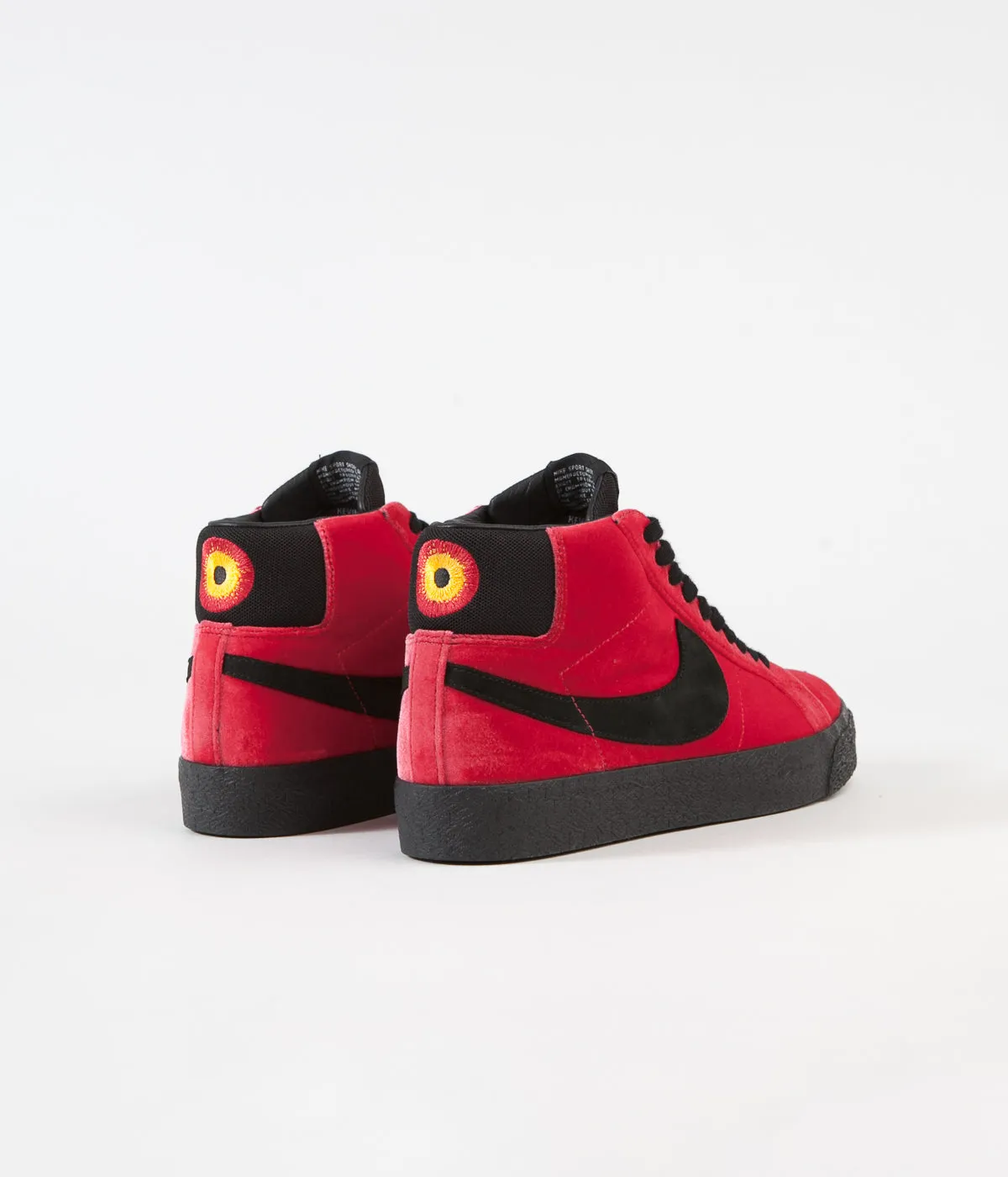 Nike SB Orange Label Blazer Mid 'Kevin Bradley' Shoes - University Red / Black