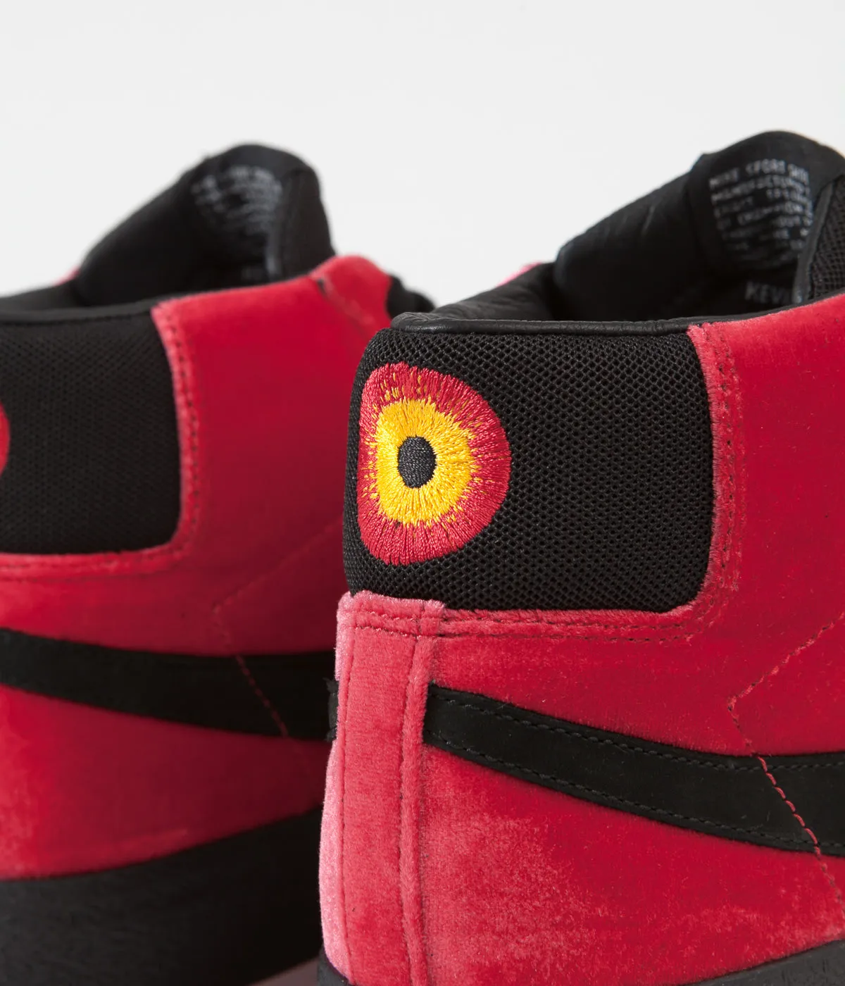 Nike SB Orange Label Blazer Mid 'Kevin Bradley' Shoes - University Red / Black
