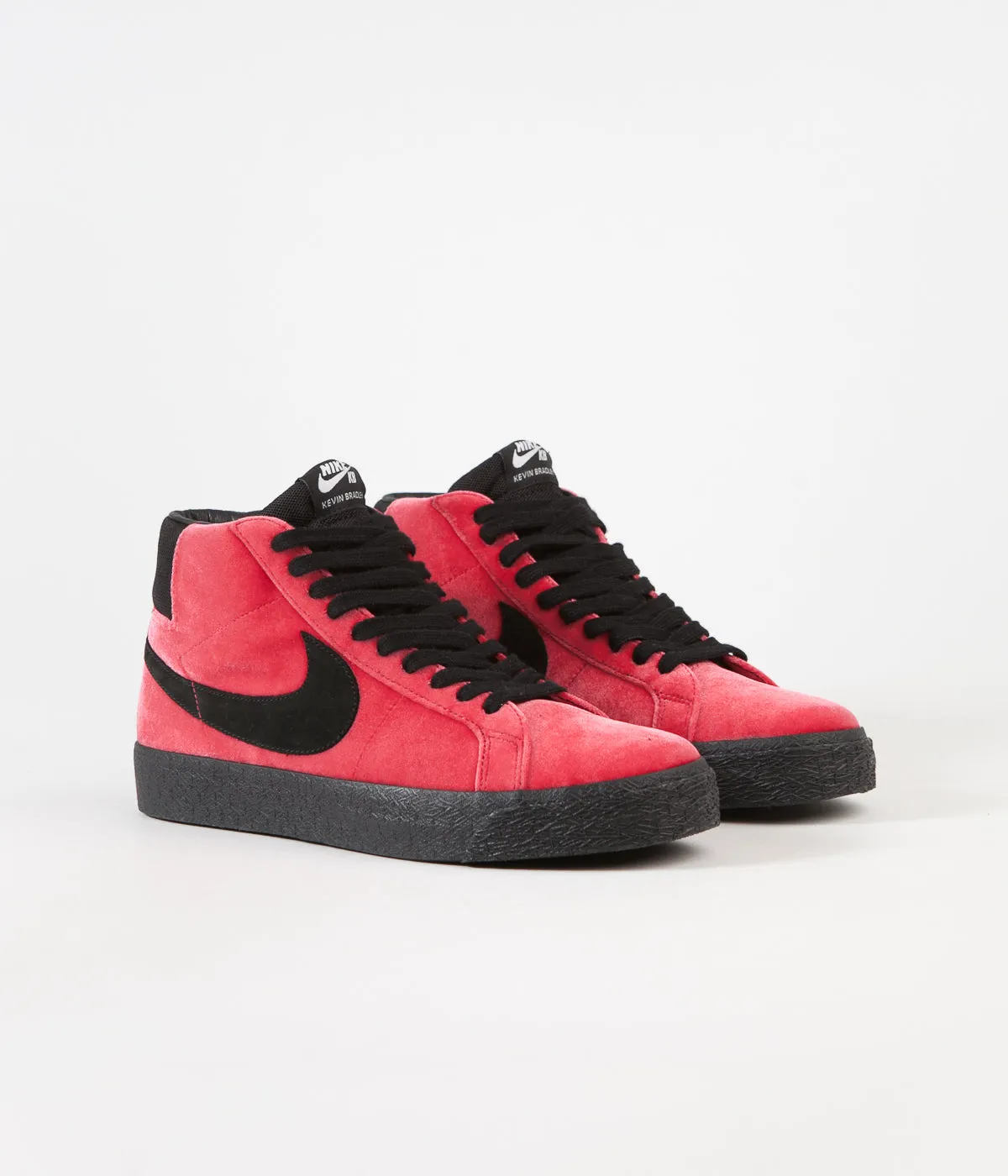 Nike SB Orange Label Blazer Mid 'Kevin Bradley' Shoes - University Red / Black