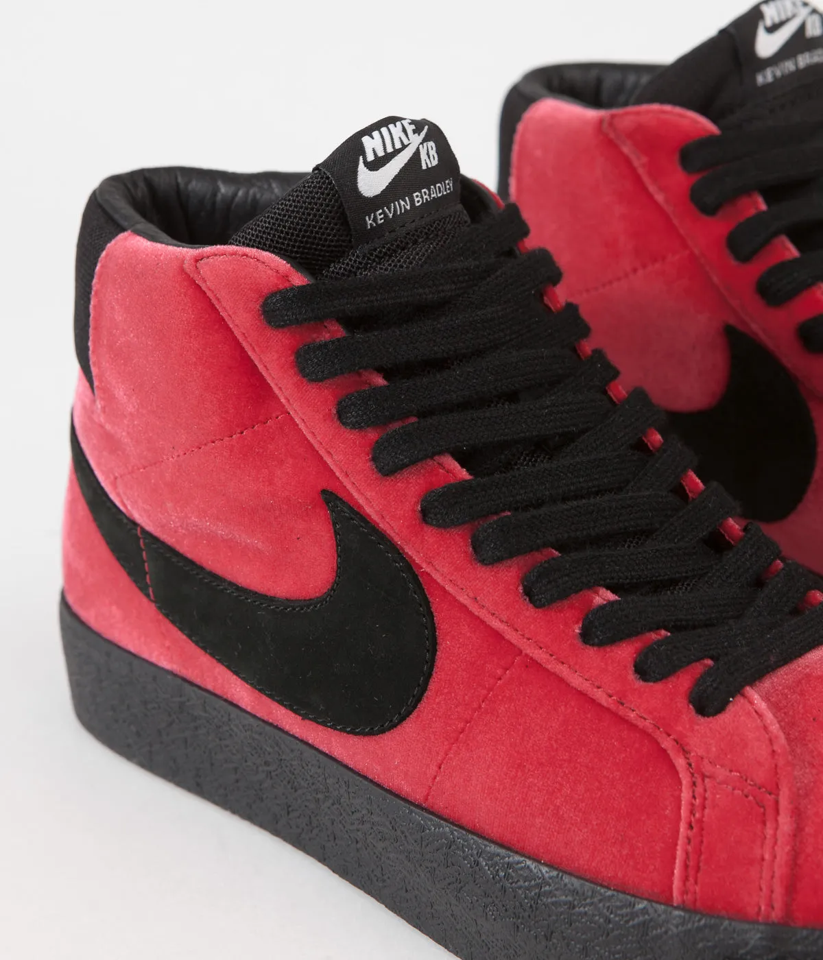 Nike SB Orange Label Blazer Mid 'Kevin Bradley' Shoes - University Red / Black