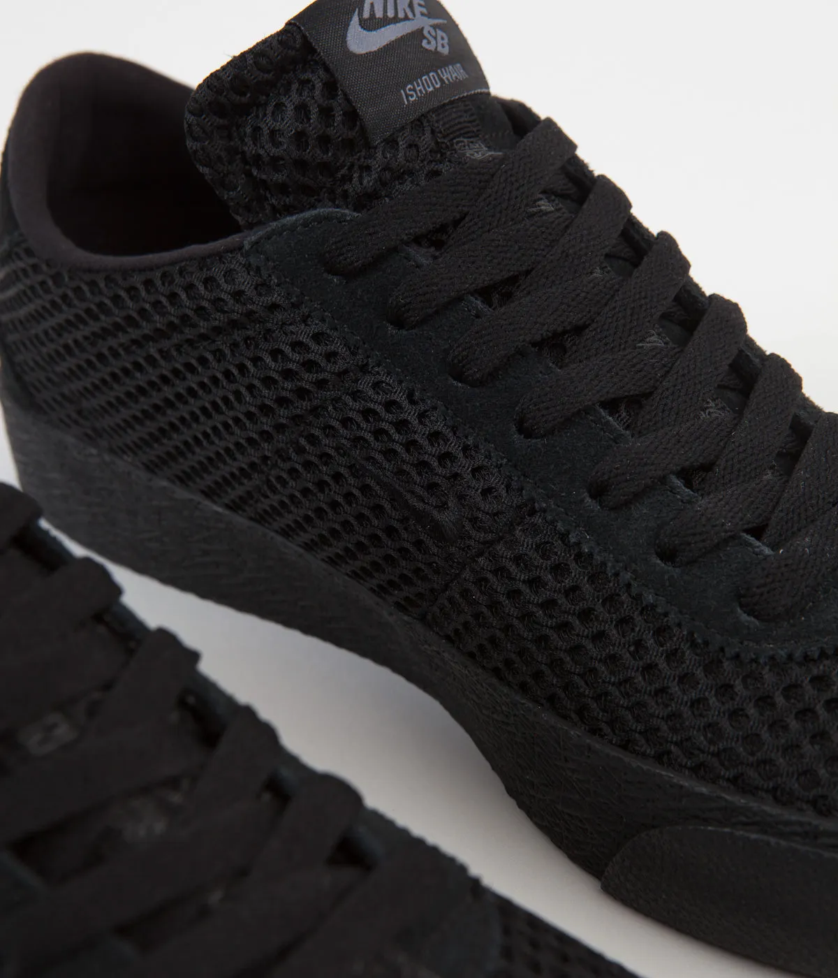 Nike SB Orange Label Bruin Ultra 'Ishod' Shoes - Black / Black - Safety Orange