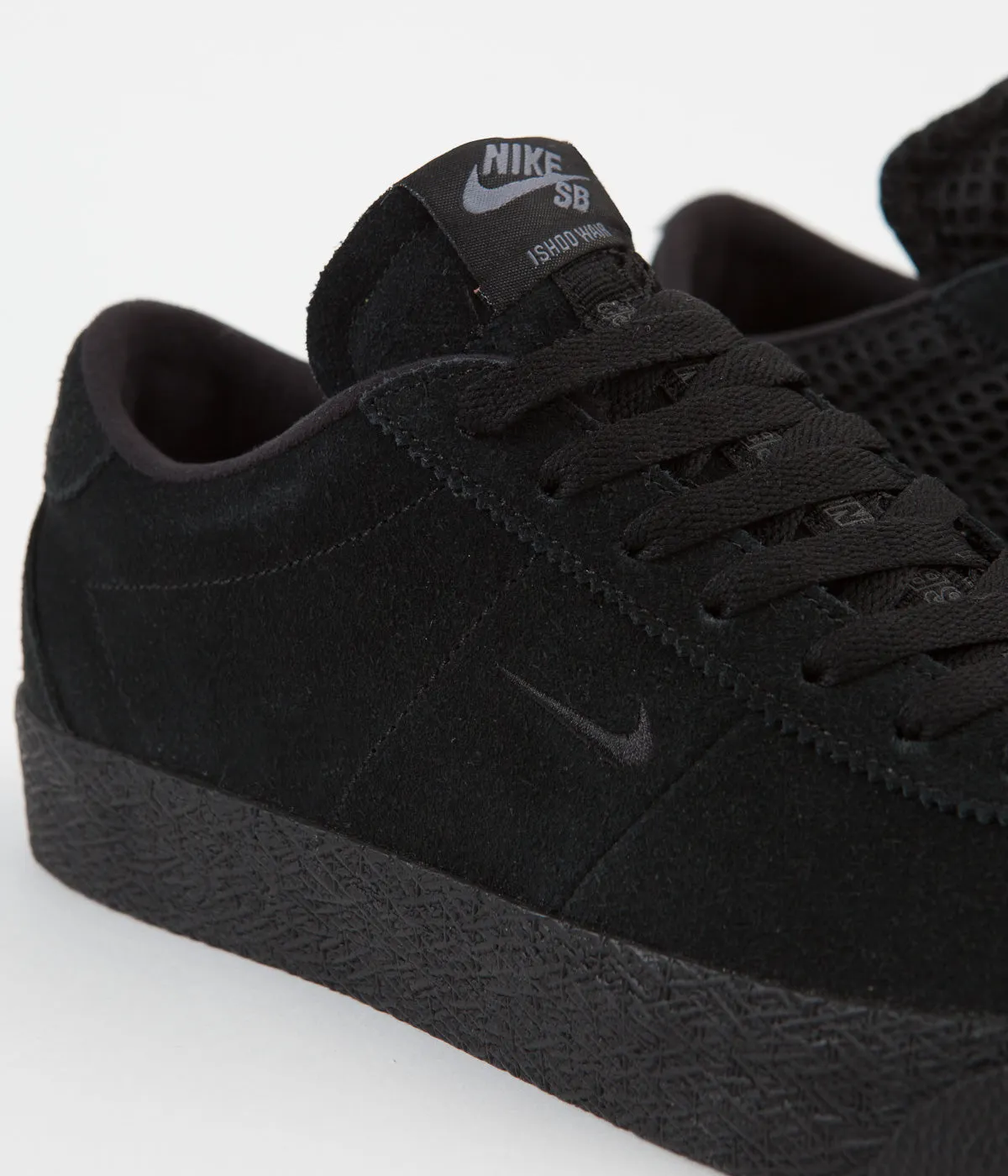 Nike SB Orange Label Bruin Ultra 'Ishod' Shoes - Black / Black - Safety Orange