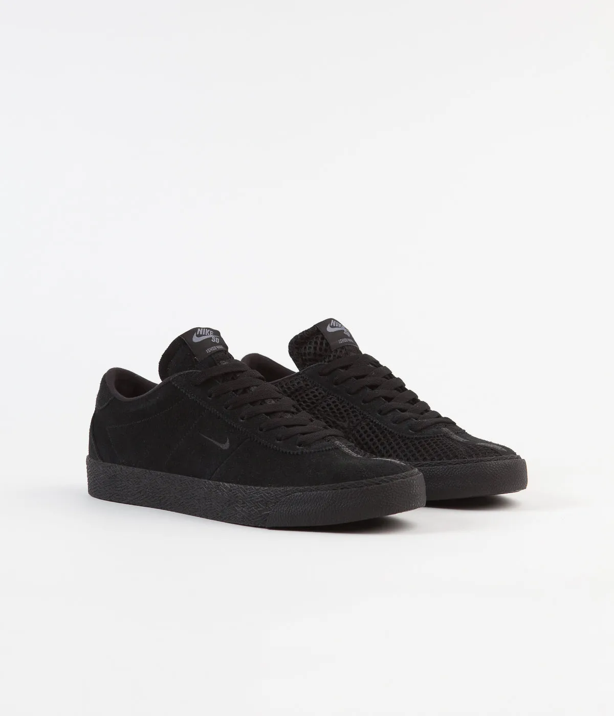 Nike SB Orange Label Bruin Ultra 'Ishod' Shoes - Black / Black - Safety Orange