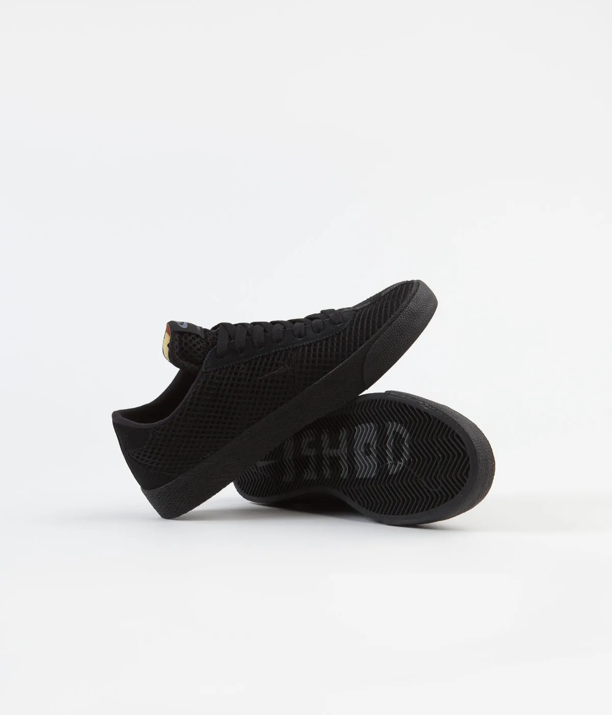 Nike SB Orange Label Bruin Ultra 'Ishod' Shoes - Black / Black - Safety Orange