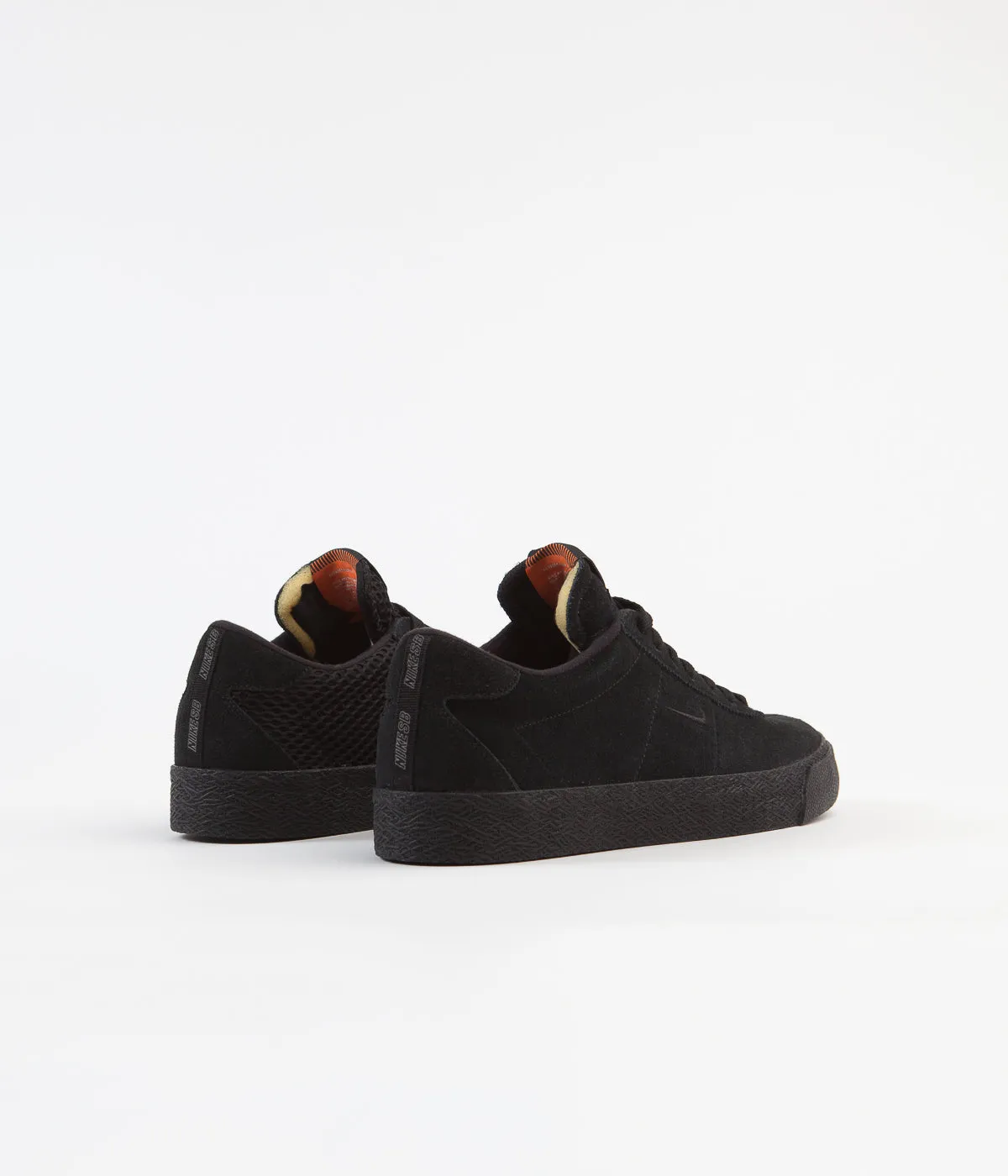Nike SB Orange Label Bruin Ultra 'Ishod' Shoes - Black / Black - Safety Orange