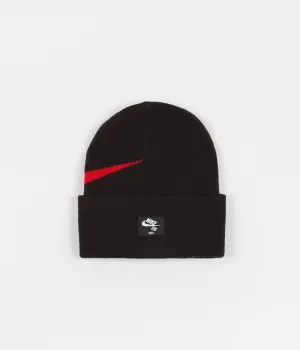 Nike SB Orange Label 'Oski' Beanie - Black / University Red