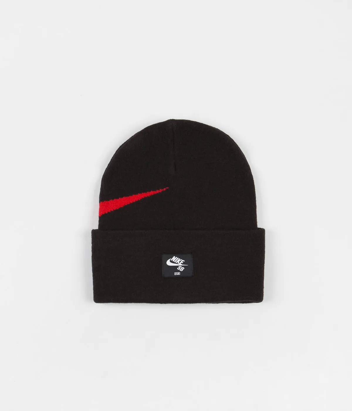 Nike SB Orange Label 'Oski' Beanie - Black / University Red