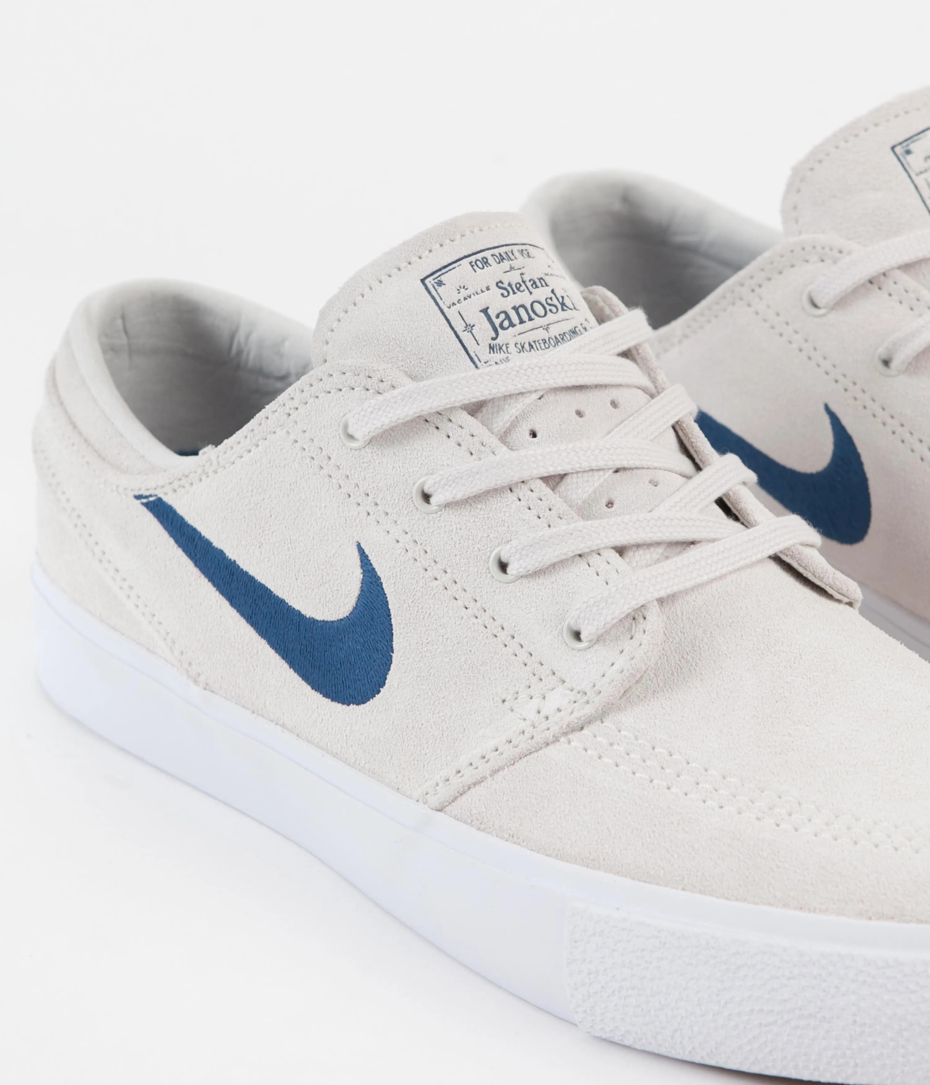 Nike SB Stefan Janoski RM Shoes - Summit White / Court Blue - Summit White