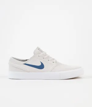 Nike SB Stefan Janoski RM Shoes - Summit White / Court Blue - Summit White