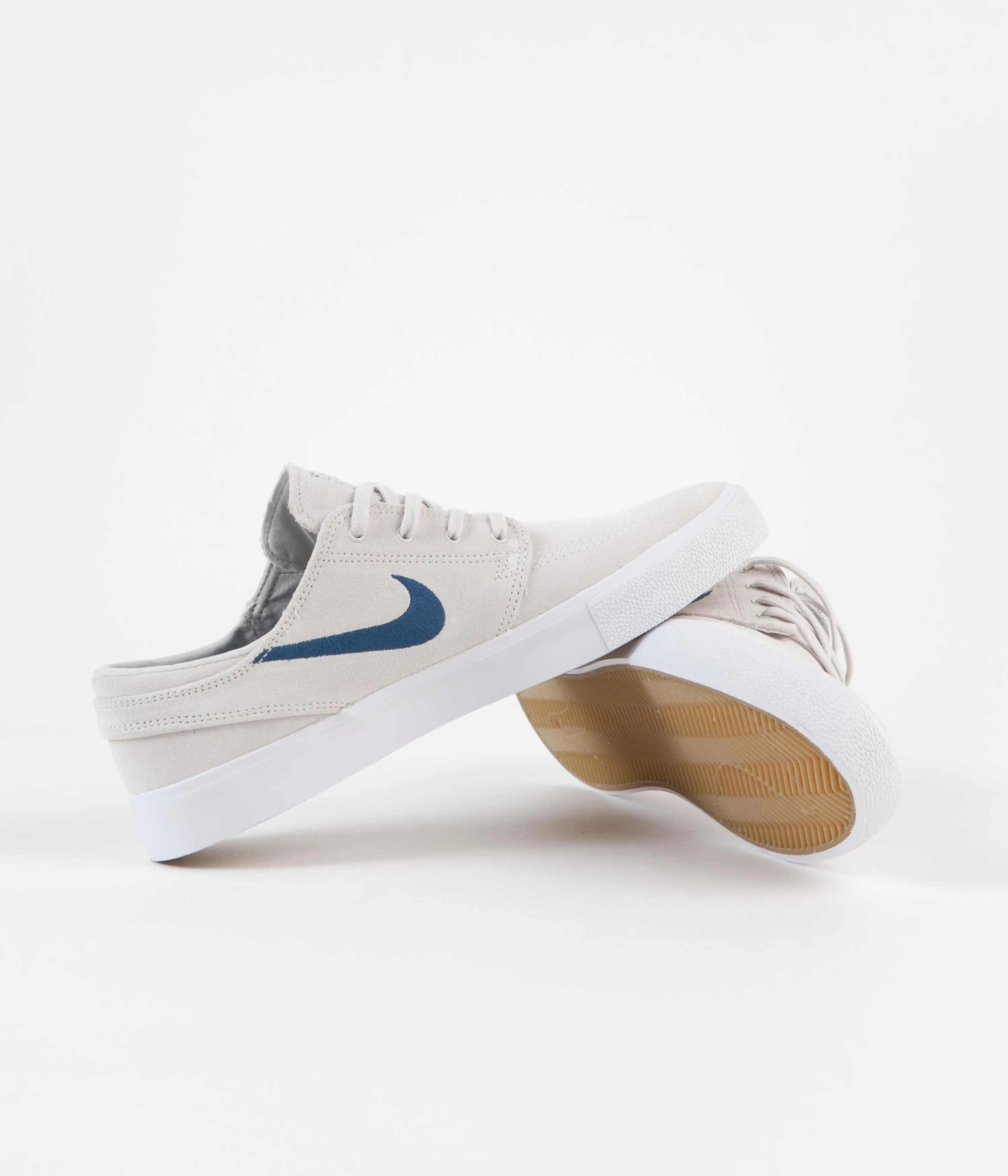 Nike SB Stefan Janoski RM Shoes - Summit White / Court Blue - Summit White