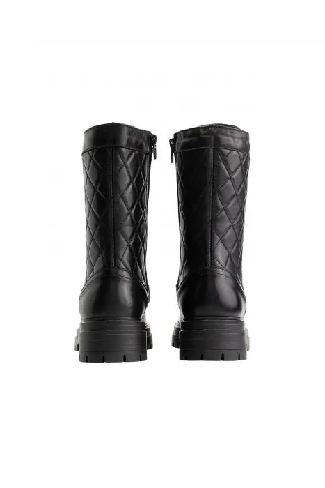NIKKIE doorgestikte boots | Pebbels