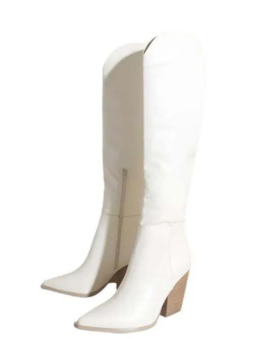 Oasis Society Clara - Knee-High Western Boots