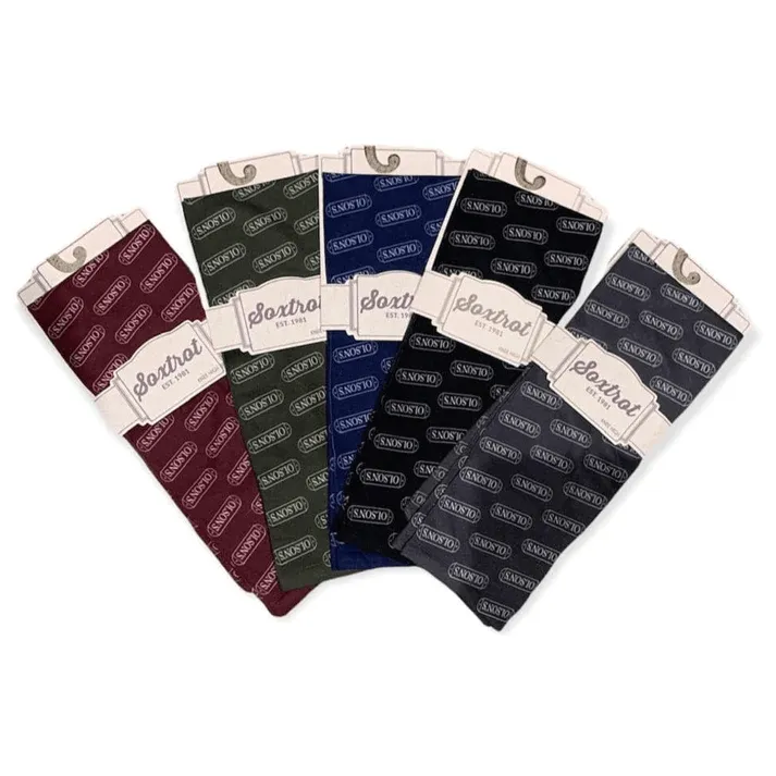 Olson's Soxtrot Socks - Navy