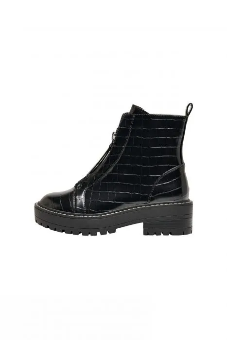 ONLY boots met crocostructuur | Onlbrandy