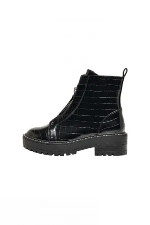 ONLY boots met crocostructuur | Onlbrandy