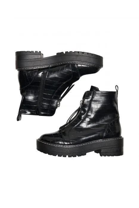 ONLY boots met crocostructuur | Onlbrandy