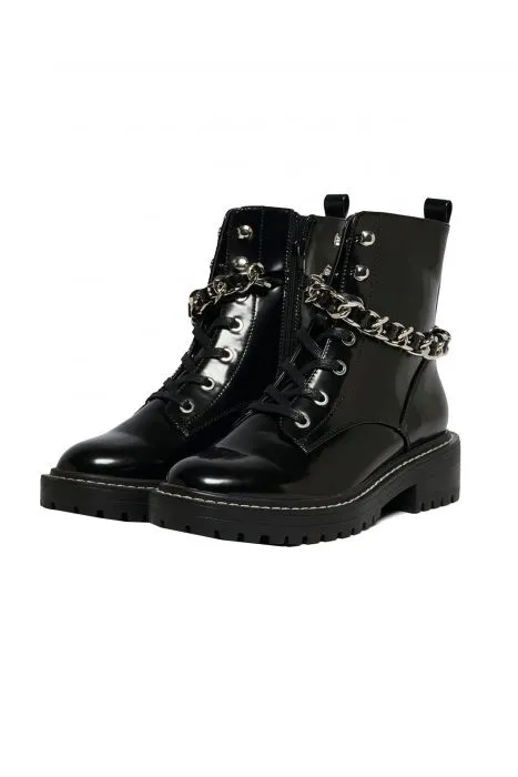 ONLY boots met ketting-detail