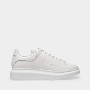 Oversized  Sneakers - Alexander Mcqueen - White/White - Leather