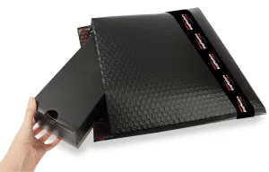 Padded Mailer with Banner (Black - side opening) Price per carton
