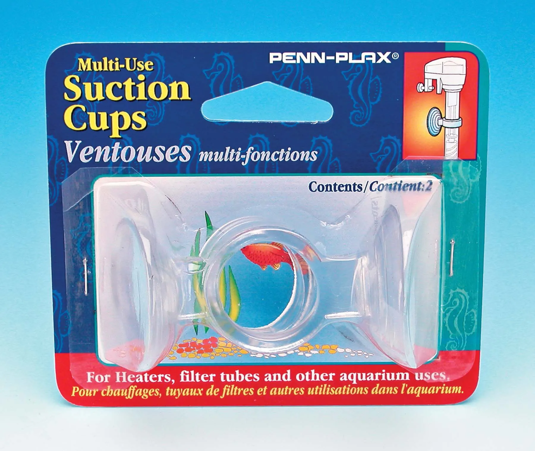 Penn Plax Multi Use Suction Cups 2 Pack