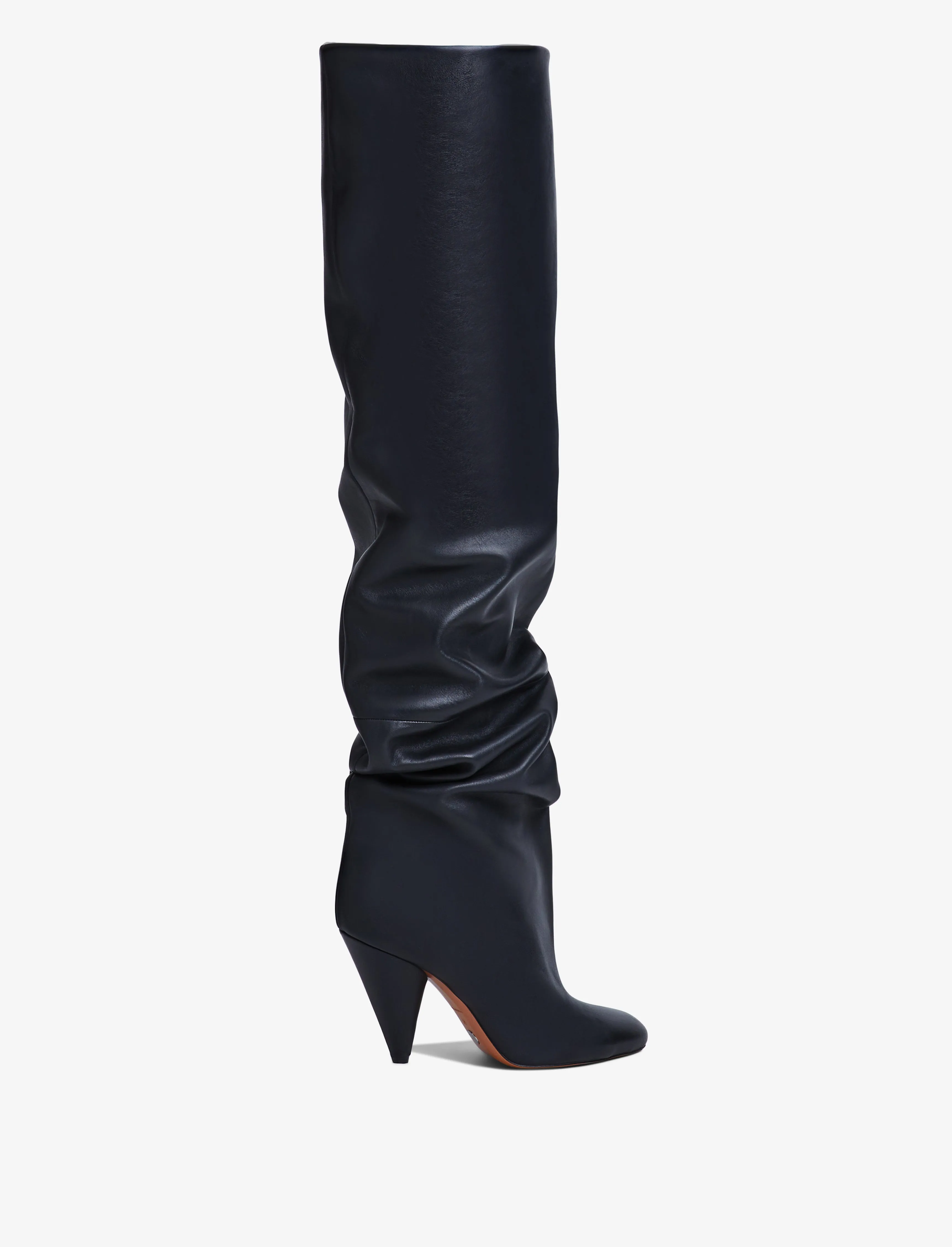 Proenza Schouler Cone Over The Knee Boots - Black