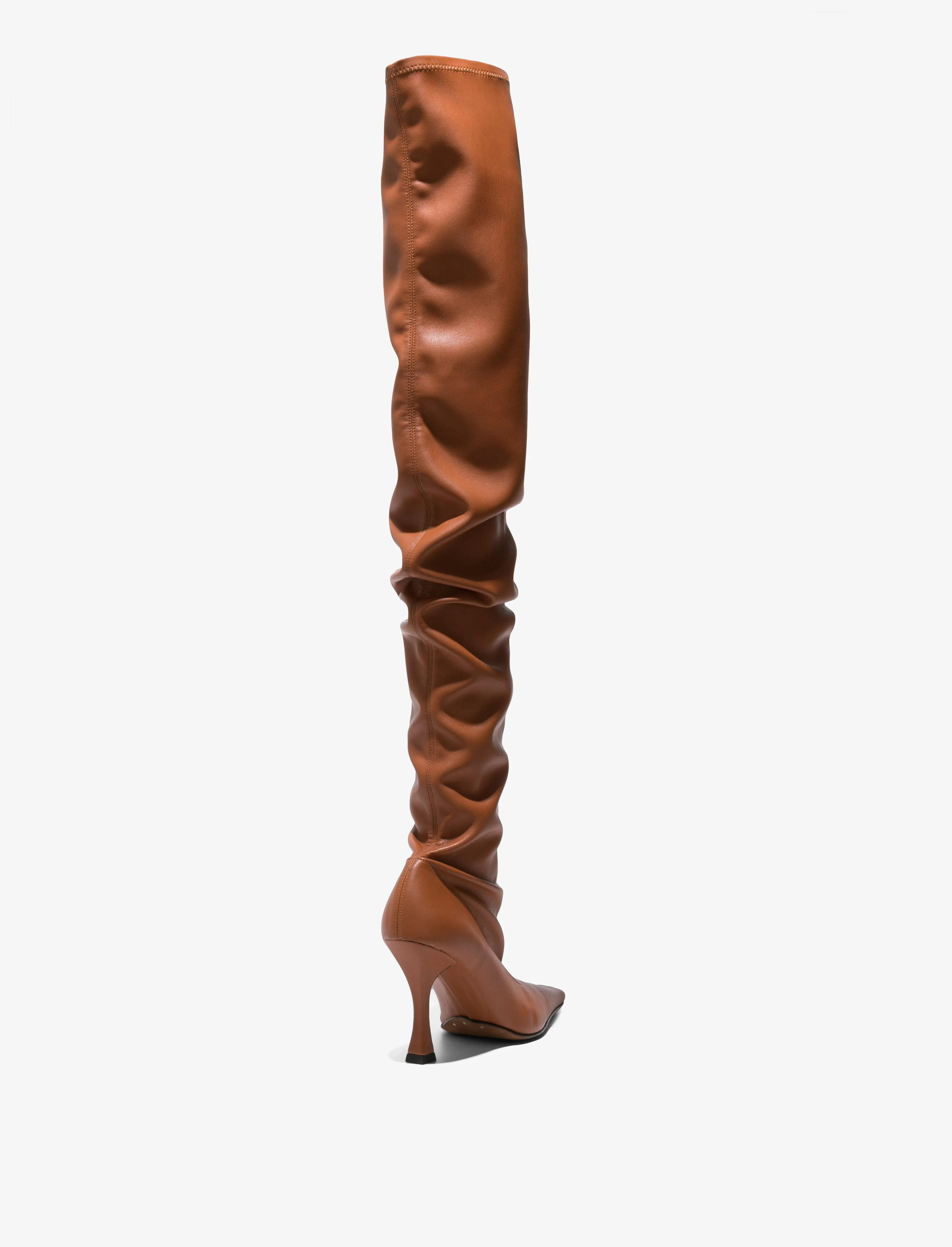 Proenza Schouler Trap Over The Knee Boots - 90mm - Tan