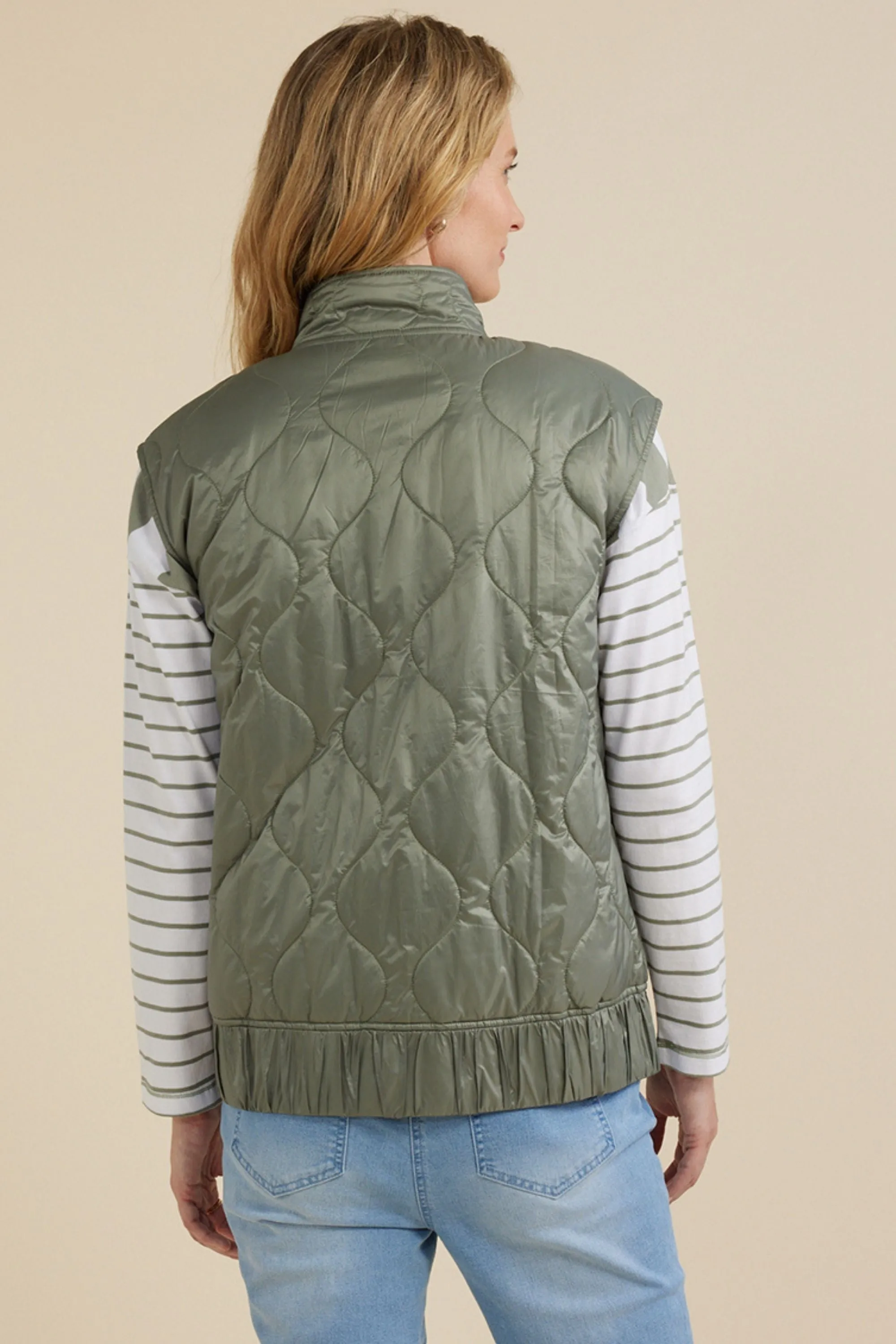 QUILTED VEST - YT24W6212