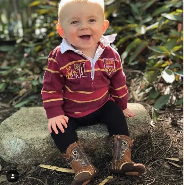 "RIVER" CLASSIC COWBOY BABY BOOTS