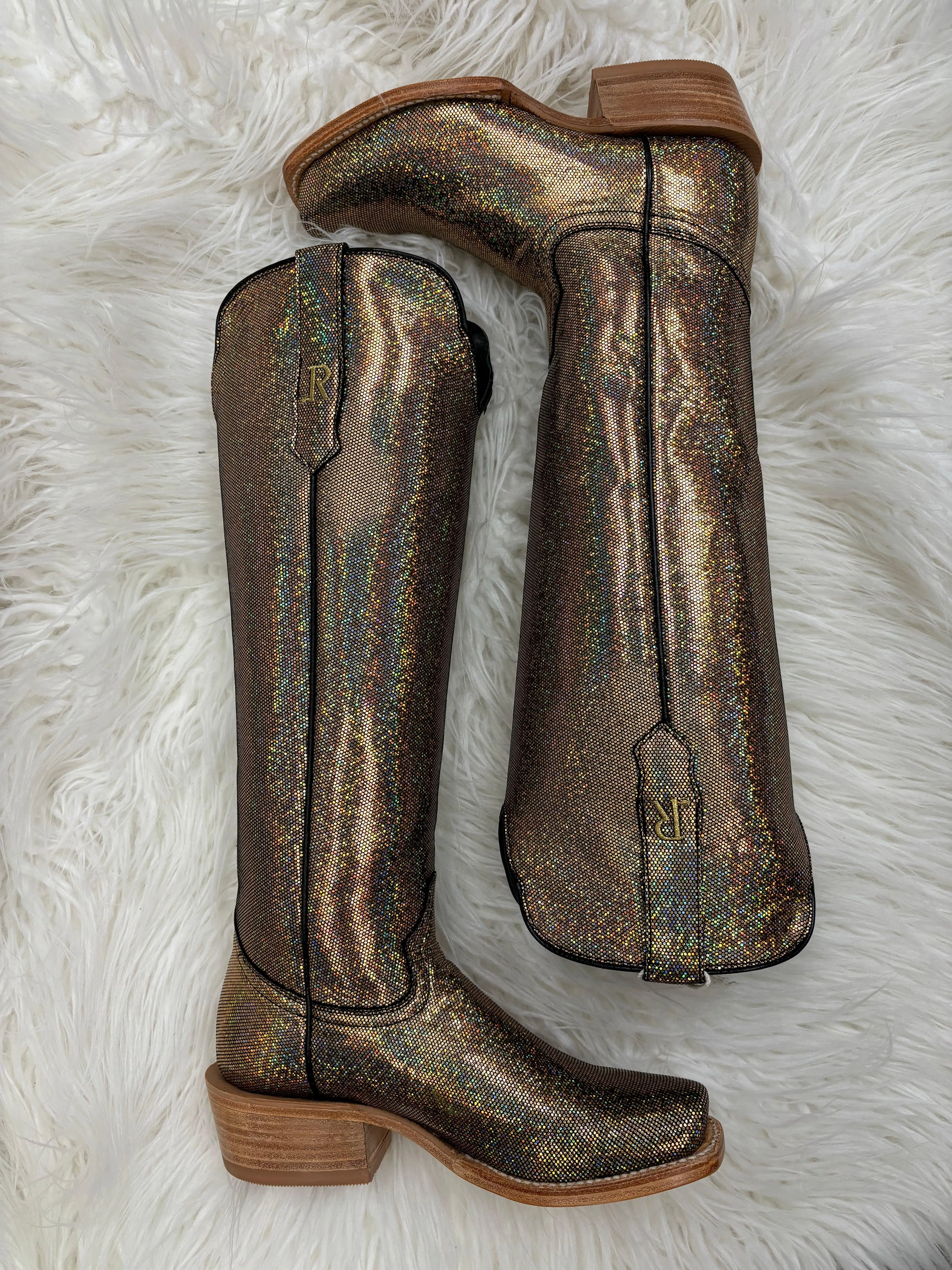 R. Watson Women's 17" Disco Fever Cowgirl Boots RWL8320