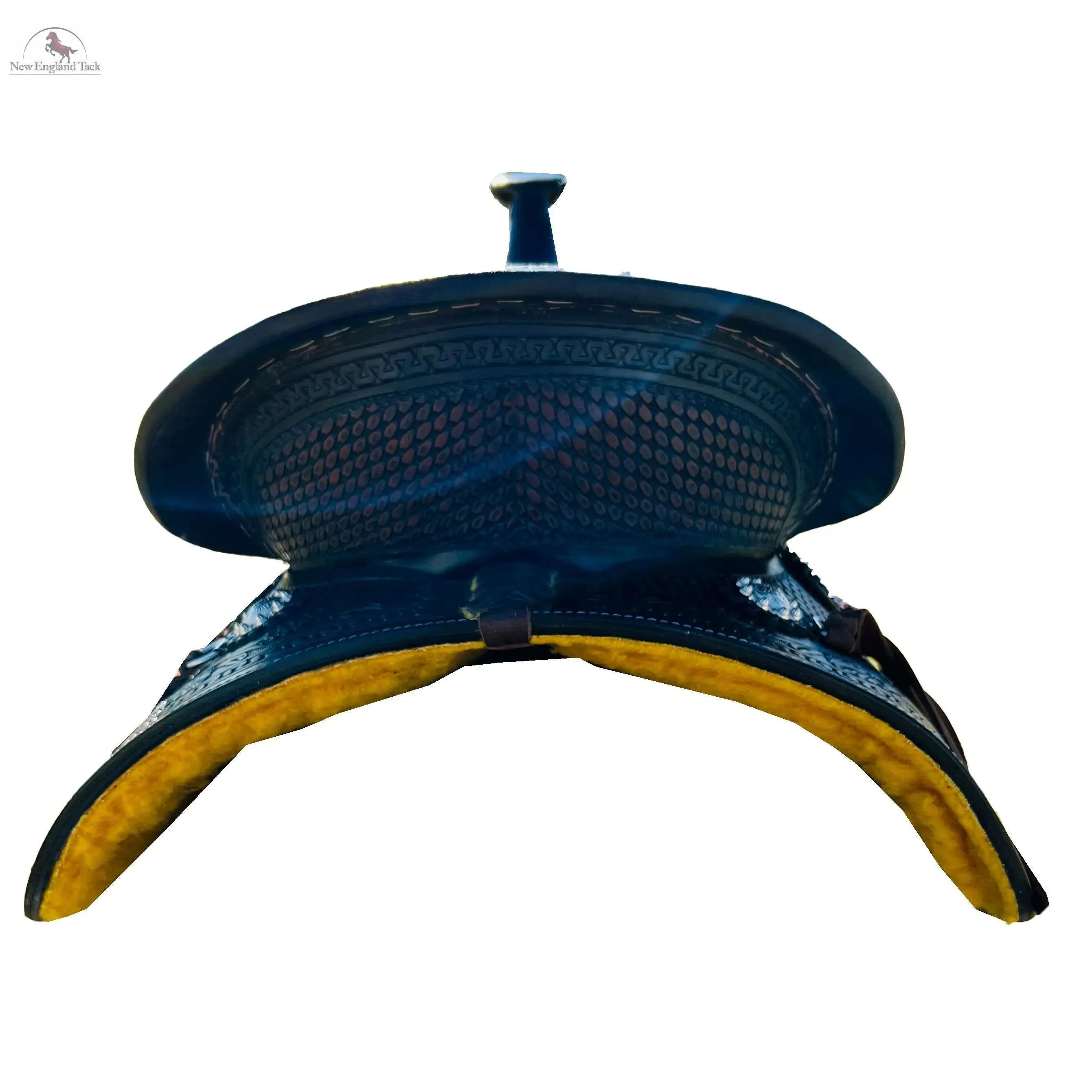 Resistance Western Floral Basketweave Snake Spiral Trail Saddle
