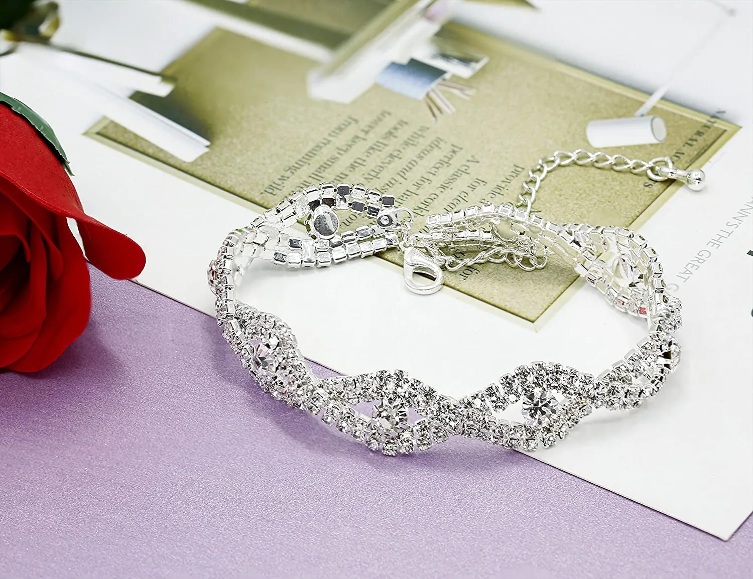 Rhinestone Bridesmaid Jewelry Sets