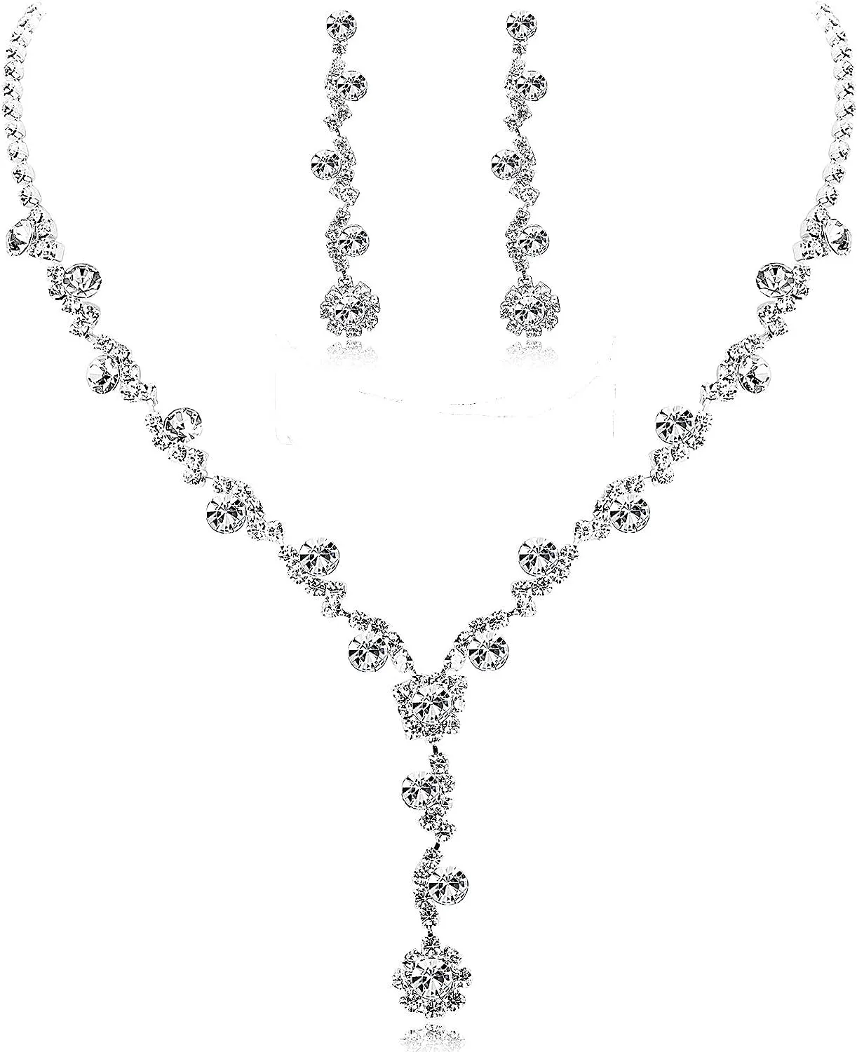 Rhinestone Bridesmaid Jewelry Sets