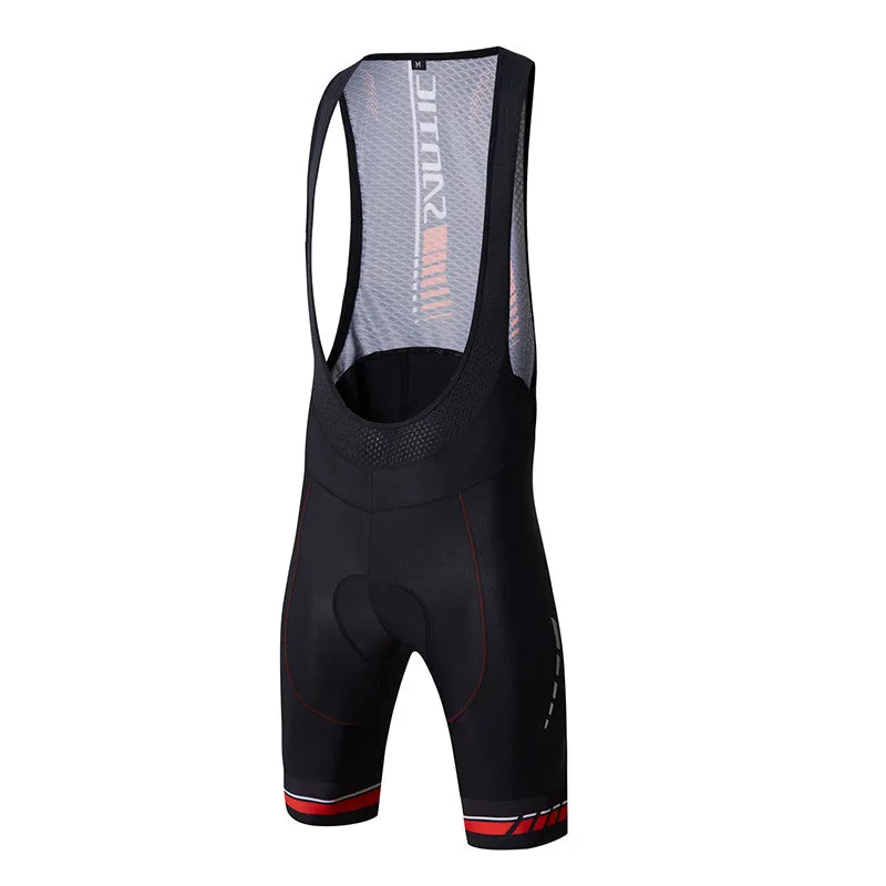 Santic Alok Black Men Padded Cycling Bib Shorts