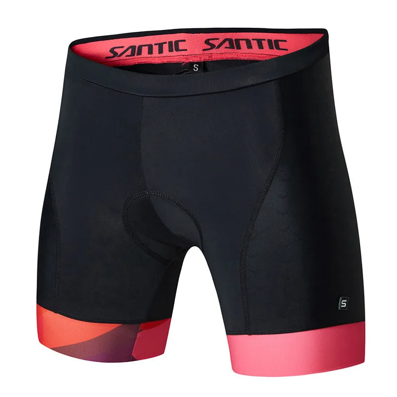 Santic Miffy Miya Pink Women Padded Cycling Shorts
