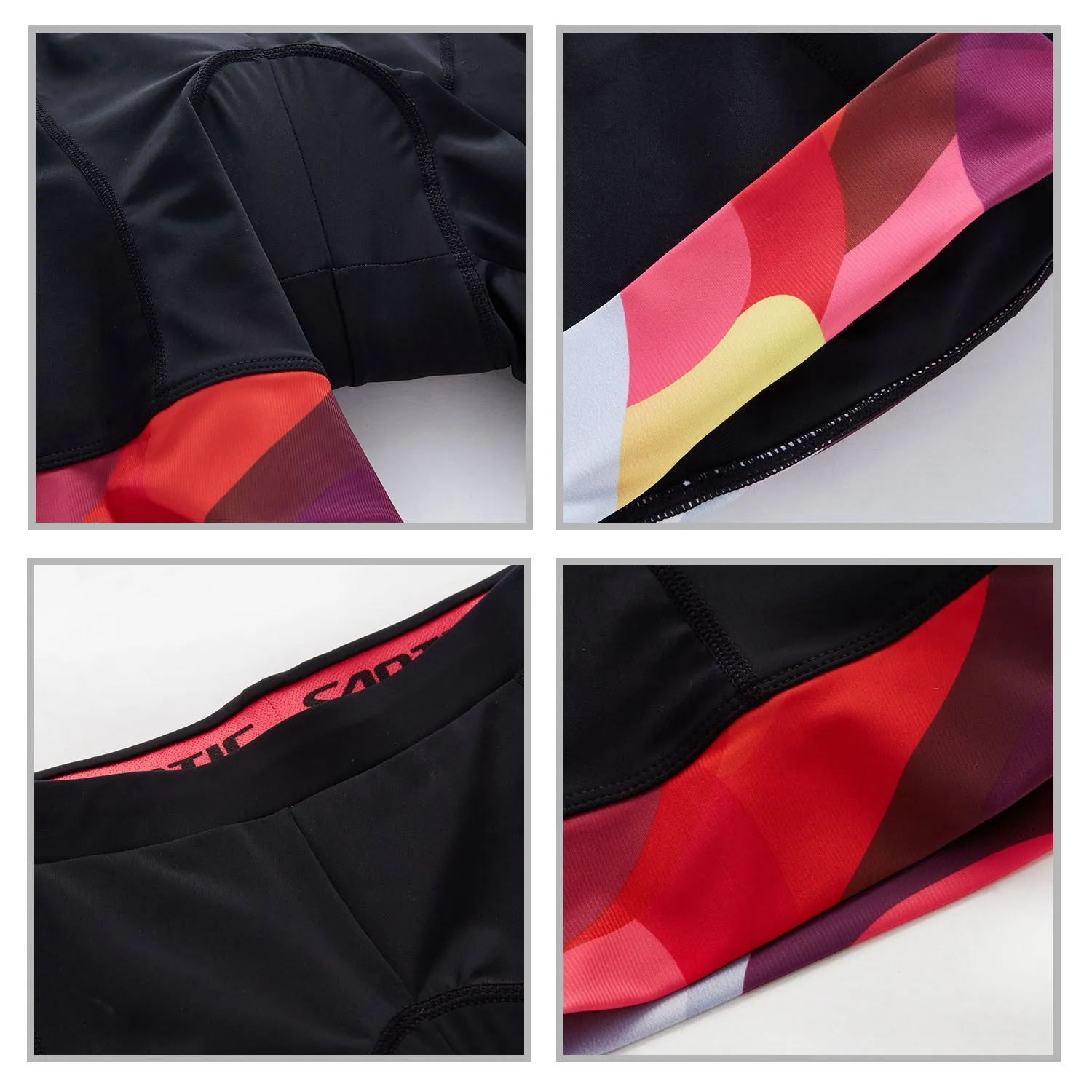 Santic Miffy Miya Pink Women Padded Cycling Shorts